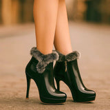 Magda | Botas Com Salto Quentinhos