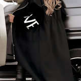 Rosa | Casaco-cardigan elegante com capuz