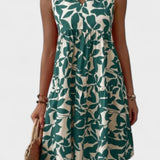 Sofia – Vestido de Verão Floral em Linha-A