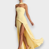 Beatriz™ | Vestido Longo com Corte Sofisticado