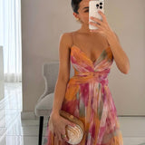 Madeline | Vestido Longo Floral para uma Elegância sem Esforço