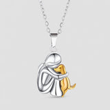 Colar Abraço de Cão