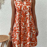 Sofia – Vestido de Verão Floral em Linha-A