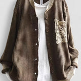 Marcelina | Casaco em Malha com Bolsos