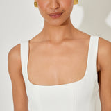 Amélia™ | Vestido Midi Intemporal e Fluido