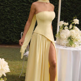 Beatriz™ | Vestido Longo com Corte Sofisticado