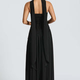 Beatriz™ | Vestido Longo com Corte Sofisticado