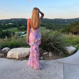 Julieta | Vestido Comprido com Volantes – Gracioso e Romântico