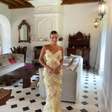 Julieta | Vestido Comprido com Volantes – Gracioso e Romântico