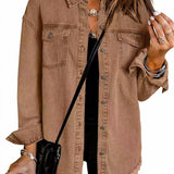 ROXANE™ – Jaqueta Jeans Clássica para o Dia a Dia