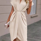 Kaye | Vestido Midi Envelope Elegante