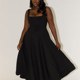 Amélia™ | Vestido Midi Intemporal e Fluido