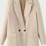 Casaco Oversized com Linha Moderna