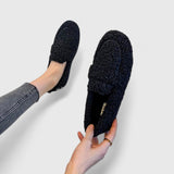 Solenne™ Slippers | Elegância em Casa com Conforto Aconchegante