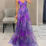 Madeline | Vestido Longo Floral para uma Elegância sem Esforço