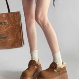 Elisa |Botas com plataforma elegante para o inverno com um toque moderno