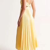 Camilla™ - Vestido Sem Mangas /Midi