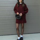 Lara | Conjunto de Malha para o Outono