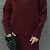 Lara | Conjunto de Malha para o Outono