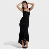 Cesca - Vestido de silhueta escultural