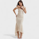 Cesca - Vestido de silhueta escultural