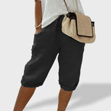 Mariana™ ｜ Calções Leves de Algodão e Linho