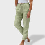 Benedita™ | Calças de linho leves