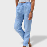 Benedita™ | Calças de linho leves