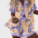 Norellia™ | Conjunto curto de linho leve e versátil para o verão