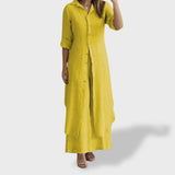 Vivenne | Conjunto de duas peças de linho de luxo