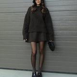 Lara | Conjunto de Malha para o Outono