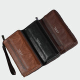 Carteira de couro atemporal