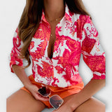 Clara - Blusa com Gola Clássica